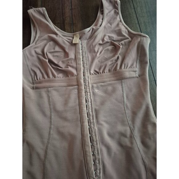 Shapellex Beige Compression Shapewear Bodysuit Size L - Picture 6 of 7